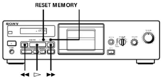 SONY TCKB820S - Localización de una canción (Sensor automático de canciones (AMS-múltiple)/Reproducción automática/Reproducción memorizada) - 1