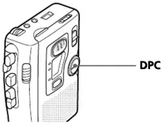 SONY TCM4TR - Réglage de la vitesse de lecture (fonction DPC) (suite) - 1