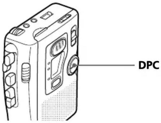SONY TCM4TR - Adjusting the Playback Speed (DPC Function) (continued) - 1
