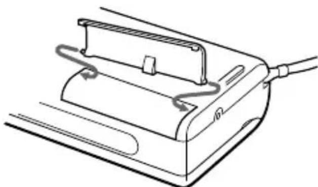SONY TCM4TR - To attach the battery compartment lid if it is accidentally detached - 1