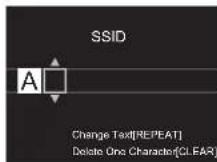 PIONEER N30AES - Enter SSID of the access point - 1