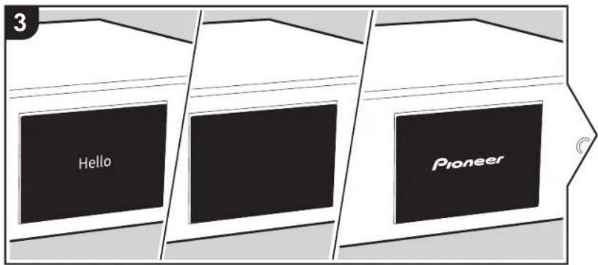 PIONEER N30AES - Power On &amp; Initial Setup - 3