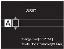 PIONEER N30AEB - ■ Immissione dell'SSID del punto di accesso - 1