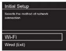 PIONEER N30AEB - Configuración de la conexión Wi-Fi - 1