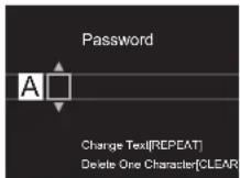 PIONEER N30AEB - Entering text - 2