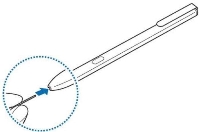 SAMSUNG Galaxy Book 12 - Remplacer la pointe du S Pen - 2