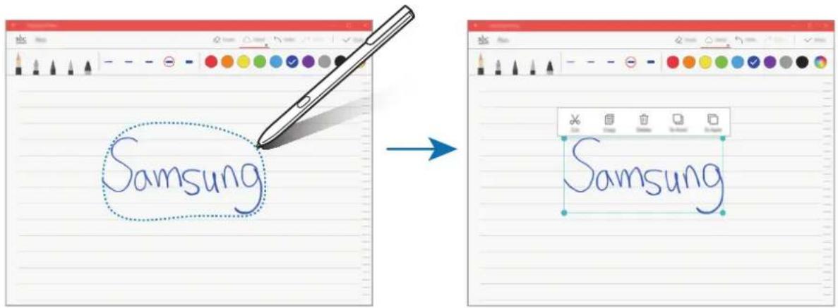 SAMSUNG Galaxy Book 12 - Modifier des notes manuscrites - 1