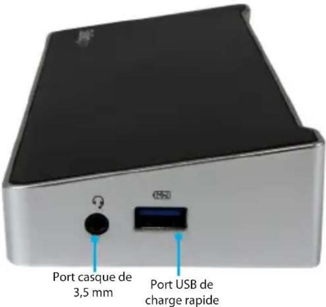 StarTech.com DK30CH2DPPDU - Schéma du produit Vue laténale - 1