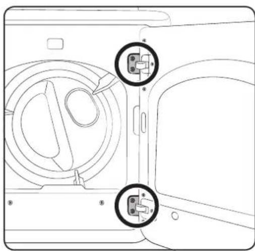 SAMSUNG DV48J7770EW - Door reversal - 1