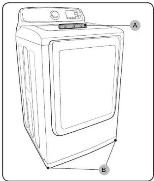 SAMSUNG DV48J7770EW - WARNING - 1