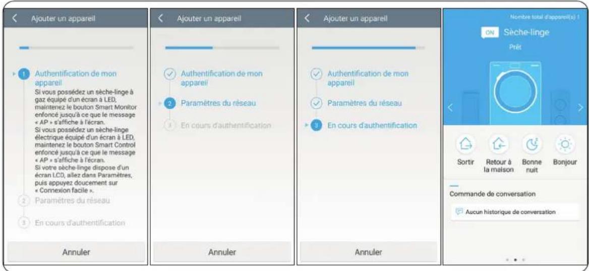 SAMSUNG DV45K6500EV - Mise en marche - 4