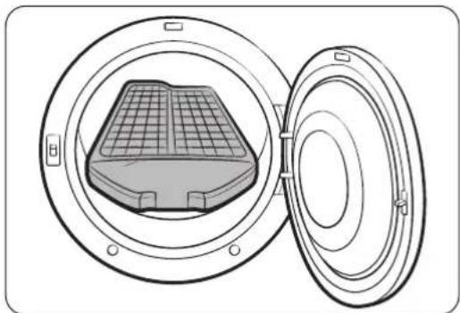 SAMSUNG DV45K6500EV - Grille de séchage (modèles applicables uniquement) - 1