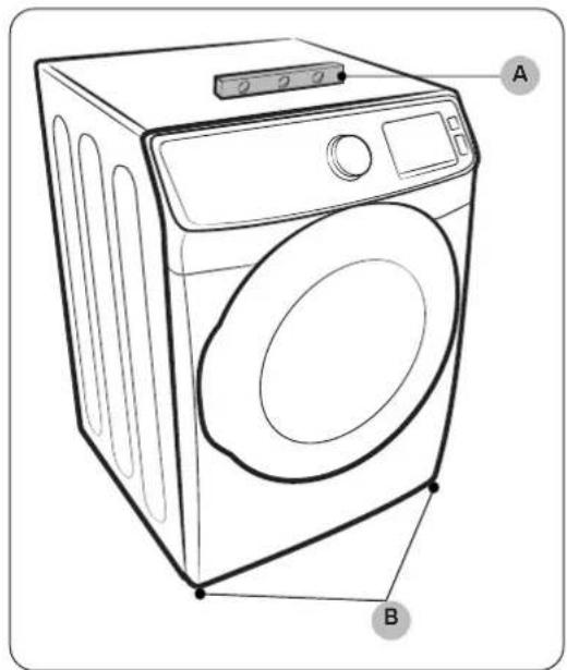 SAMSUNG DV45K6500EV - PASO 5 Nivele de la secadora - 1