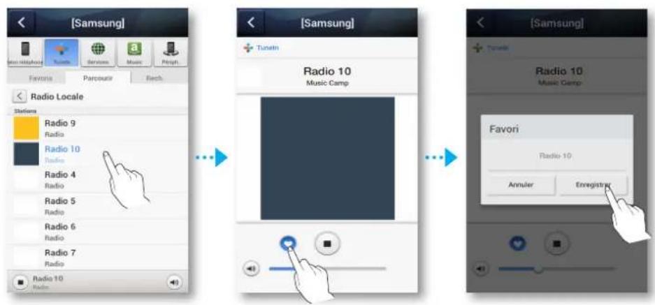 SAMSUNG Multiroom M5 - Régler Presets - 2