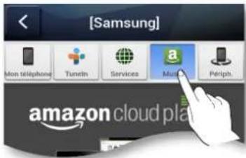 SAMSUNG Multiroom M5 - Écouter de la musique depuis le lecteur Cloud Amazon - 1