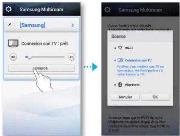 SAMSUNG Multiroom M5 - Déconnexion de TV SoundConnect - 1
