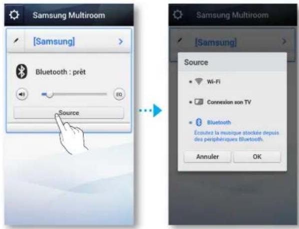 SAMSUNG Multiroom M5 - Déconnexion Bluetooth - 1