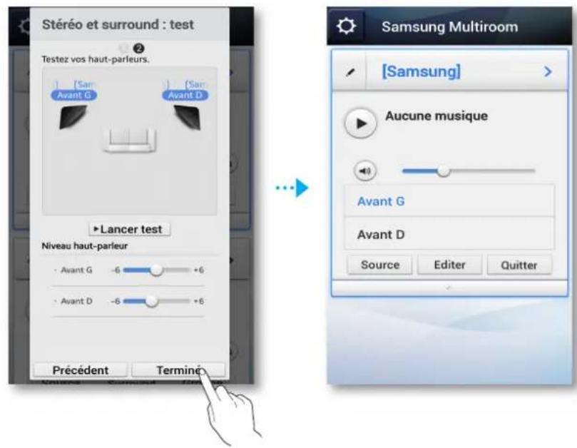 SAMSUNG Multiroom M5 - Sélectionnez n'importe quelle enceinte, puis glissez-la vers l'emplacement de votre choix. - 2