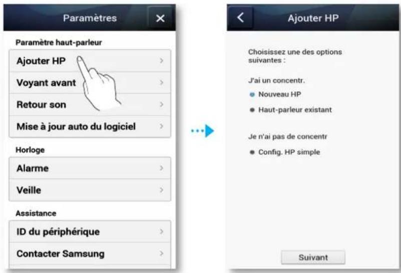 SAMSUNG Multiroom M5 - Ajouter HP - 1