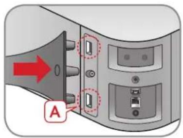 SAMSUNG Multiroom M5 - Raccordement du pied - 1