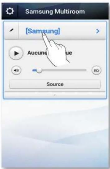 SAMSUNG Multiroom M5 - Appuyez sur le . [Samsung] - 1