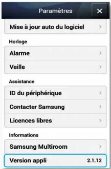 SAMSUNG Multiroom M5 - Licences libres - 2