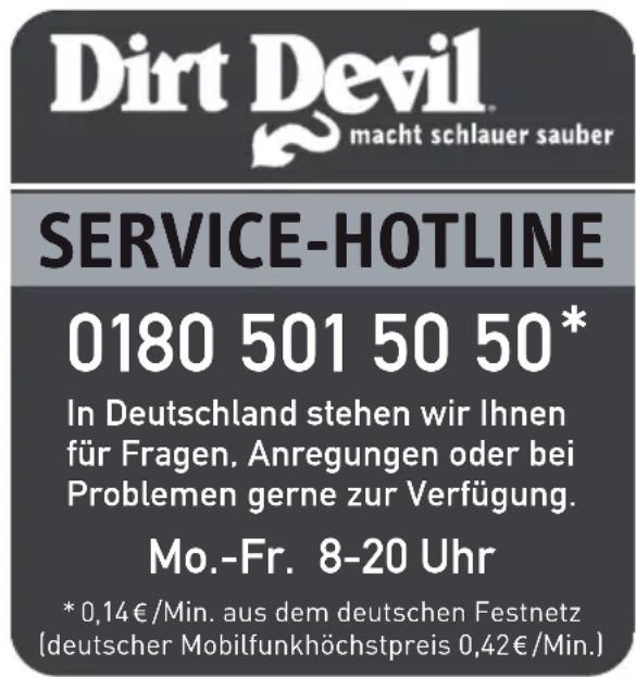 DIRT DEVIL Aquaclean M3180 - Royal Appliance International GmbH - 1
