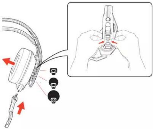 PLANTRONICS RIG 800HS - Regolazione - 1