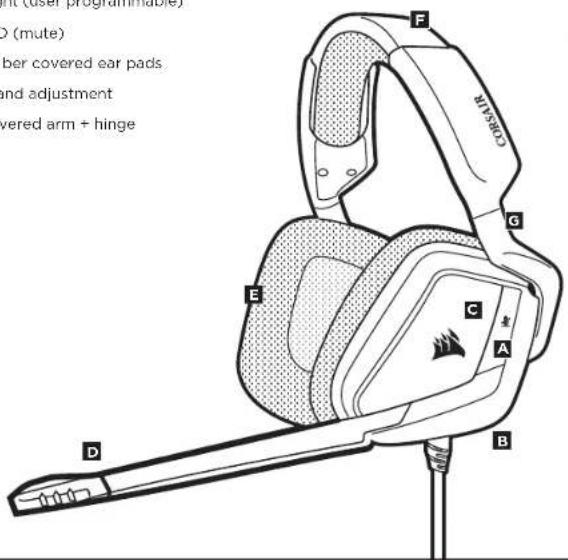 CORSAIR CA9011154NA - CONTROLS AND FEATURES - 2