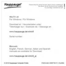 HAUPPAUGE WinTVdualHD - Inclus dans la boite - 8