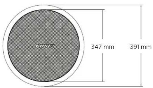 347 mm 391 mm