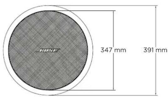 347 mm 391 mm