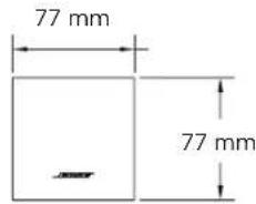 77 mm 77 mm