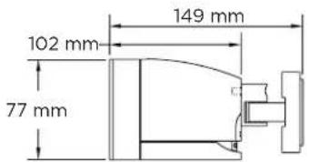 102 mm 77 mm 149 mm