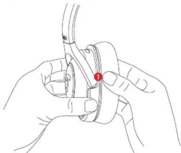 Teufel Real Blue - Remplacement d'un coussinet d'oreille - 1