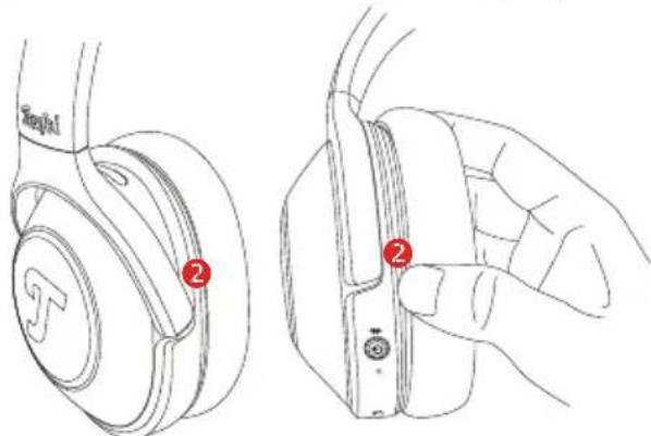 Teufel Real Blue NC - Remplacement d'un coussinet d'oreille - 2