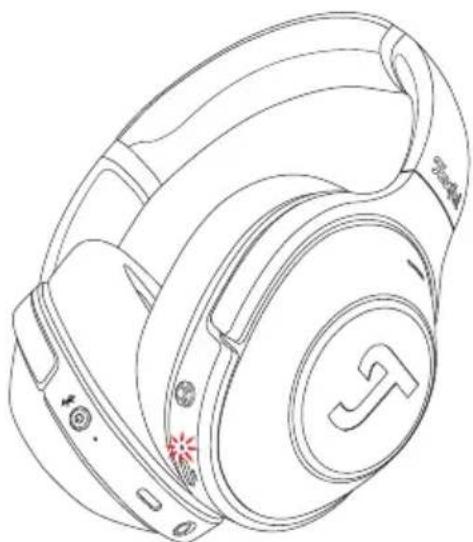 Teufel Real Blue NC - Indications du témoin du casque - 2