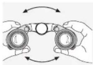 SWAROVSKI OPTIK CL Pocket Mountain 8x25 B - AJUSTE DE LA DISTANCIA INTERPUPILAR - 1