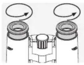 SWAROVSKI OPTIK CL Pocket Mountain 8x25 B - EINSTELLUNG DER DREHAUGENMUSCHEL - 1