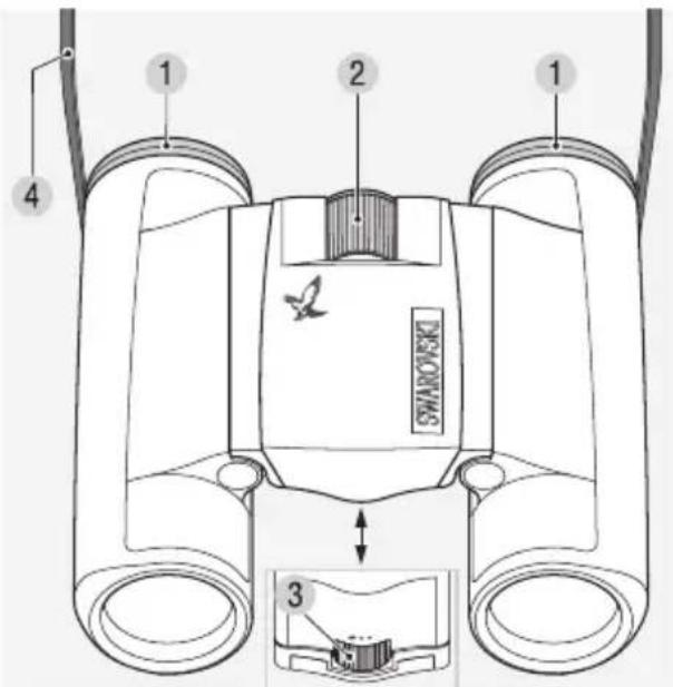 SWAROVSKI OPTIK CL Pocket Mountain 8x25 B - OE3OP - 1