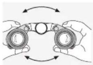 SWAROVSKI OPTIK CL Pocket Mountain 8x25 B - Reglage de la distance interpupillaire - 1