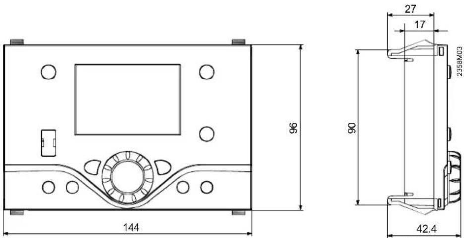 SIEMENS QAA55 - Interface utilisev AVS37.294 - 2