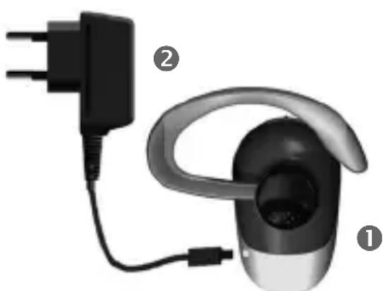 SIEMENS HHB700 - Bluetooth Headset laden - 1