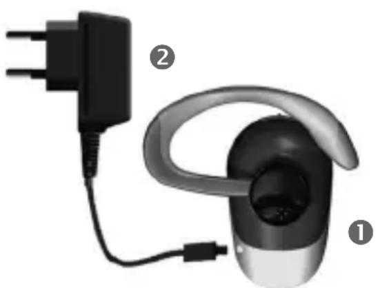 SIEMENS HHB700 - Bluetooth Headset laden - 1