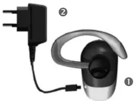SIEMENS HHB700 - Bluetooth kulaklik setini sarj etme - 1