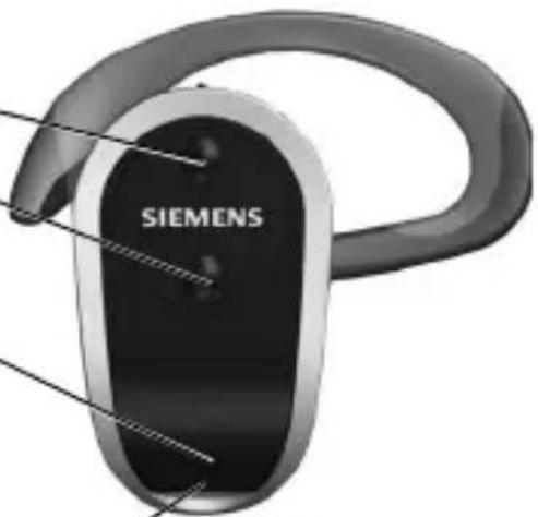 SIEMENS HHB700 - Tlacitko Zapnuto/Vypnuto Tlacitko ptt - 4