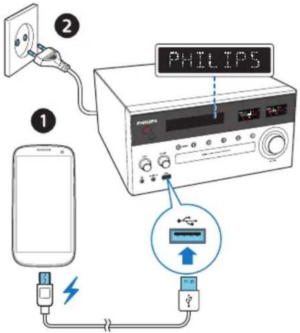 PHILIPS BTB8000 - Charge de vos apparéils - 1