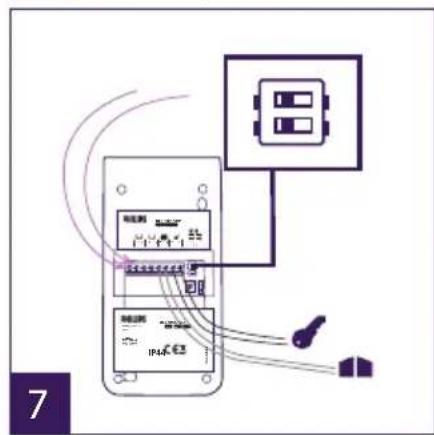 PHILIPS Welcomeeye Connect DES9900VDP - 5 breloków RFID: - 12