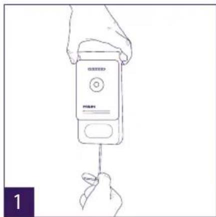 PHILIPS Welcomeeye Connect DES9900VDP - Installatie van de hoofd-of extra straatunit - 1