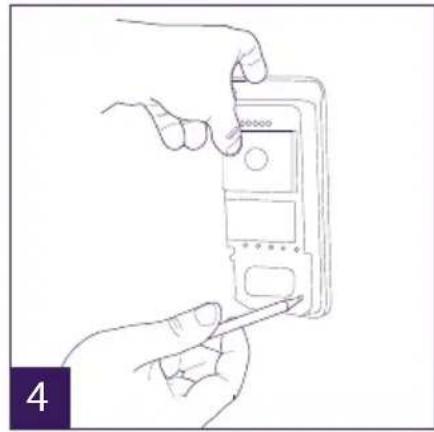 PHILIPS Welcomeeye Connect DES9900VDP - 5 breloków RFID: - 9